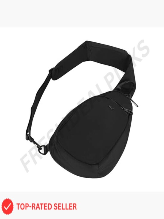 Sporty Hands-Free Sling Bag with Reversible Strap & Dual Compartments main image 5